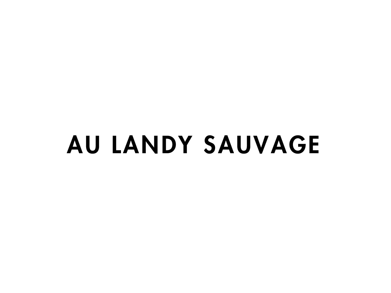 AU LANDY SAUVAGE